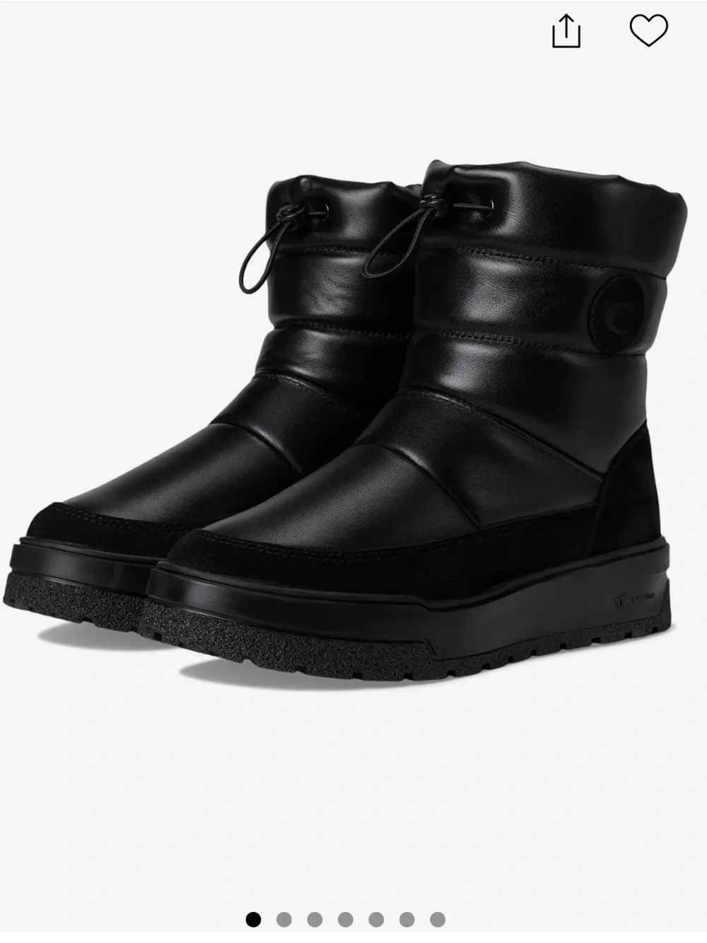 La Canniedienne Eric Puffer Boots Black Size 38
